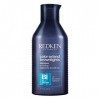 Redken, Shampoing Bleu Neutralisant pour Cheveux Bruns, Protéine de Blé, Color Extend Brownlights, 300 ml