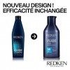 Redken, Shampoing Bleu Neutralisant pour Cheveux Bruns, Protéine de Blé, Color Extend Brownlights, 300 ml