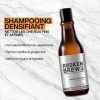 Redken, Shampoing Densifiant, Nettoyant & Hydratant, Pour Cheveux Fins, Brews, 300ml
