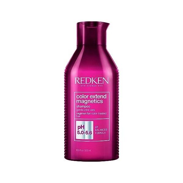 Redken, Shampoing & Masque pour Cheveux Colorés, Protection Couleur & Éclat, Color Extend Magnetics, 300 ml + 250 ml