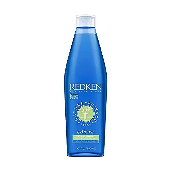 Redken - Nature + Science - Extreme Shampoing vegan fortifiant cheveux abîmés - 300 Millilitres