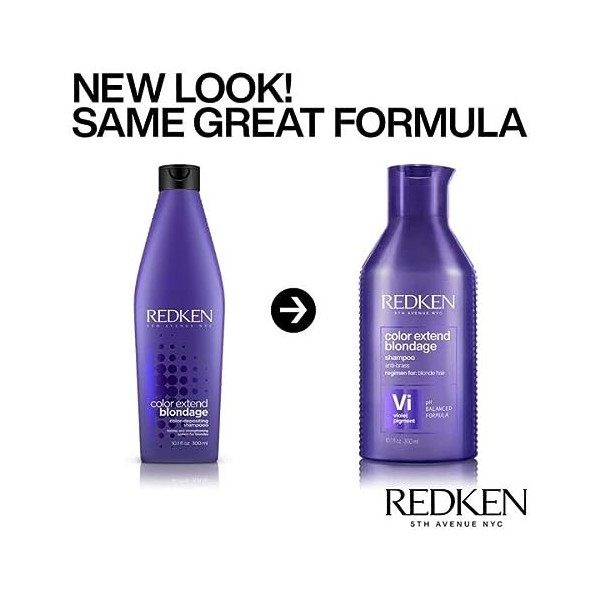 Redken Color Extend Blondage Shampoo 300ml x2