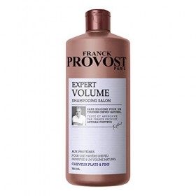 Franck Provost Expert Volume Shampooing Professionnel Renforce et Apporte dela Matière, 750ml