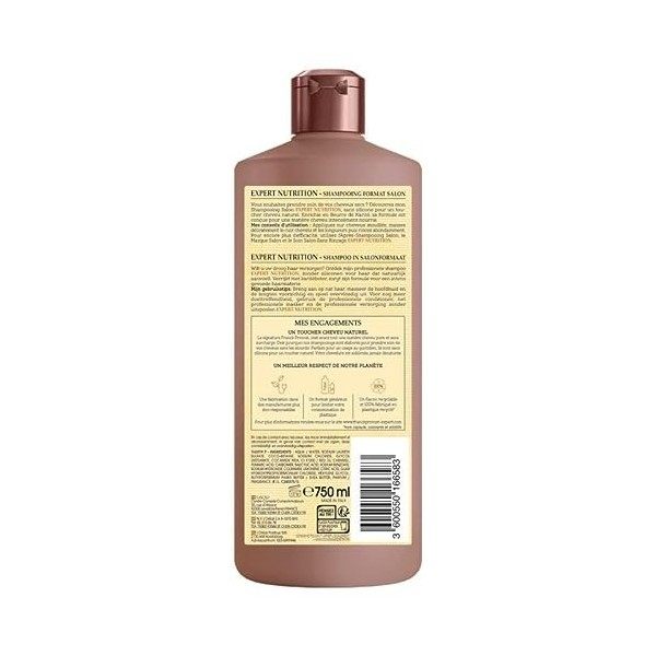 FRANCK PROVOST - Shampooing Expert Nutrition 750Ml - Lot De 2