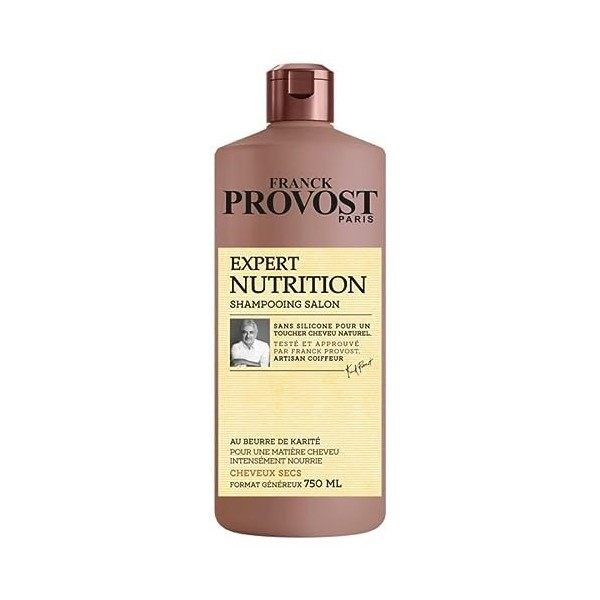 FRANCK PROVOST - Shampooing Expert Nutrition 750Ml - Lot De 2