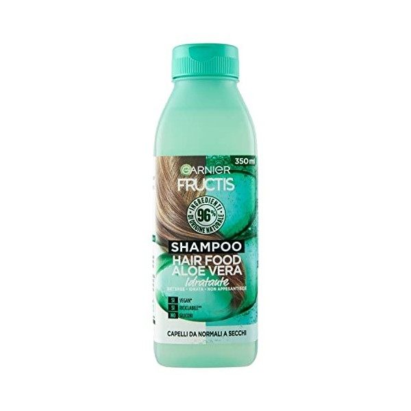 Garnier Shampooing Idratante Fructis Hair Food per Capelli Disidratati 350 ml