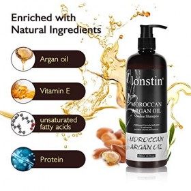lonstin Shampooing Volume, Shampooing Épaississante Capillaire, Shampooing Volume Capillaire Sans Sulfates pour Femmes et Hom