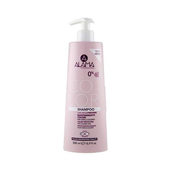 Alama Professional Shampoing entretien – pour cheveux colorés – 500 ml
