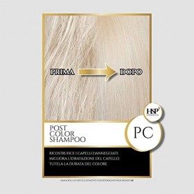 OP|BLONDE Post Color Shampooing pour cheveux éclaircis de teinture, 250 ml de produit professionnel à base dacide hyaluroniq