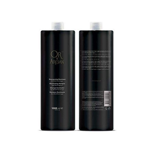 OR & ARGAN Shampooing Illuminant- 1L - NUWEE Cosmetics