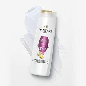 Pantene Pro-V Rizos Shampooing, après-shampooing et soin 3 en 1 pour boucles brillantes et souples, 300 ml