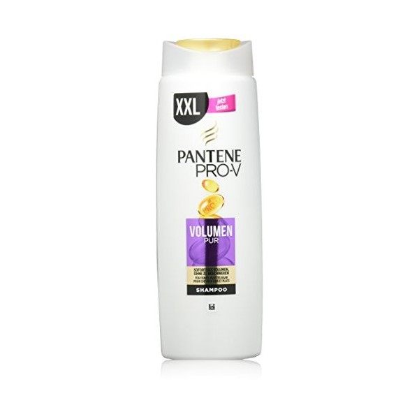 Pantene Pro-V Lot de 3 shampoings pour cheveux fins et plats 500 ml