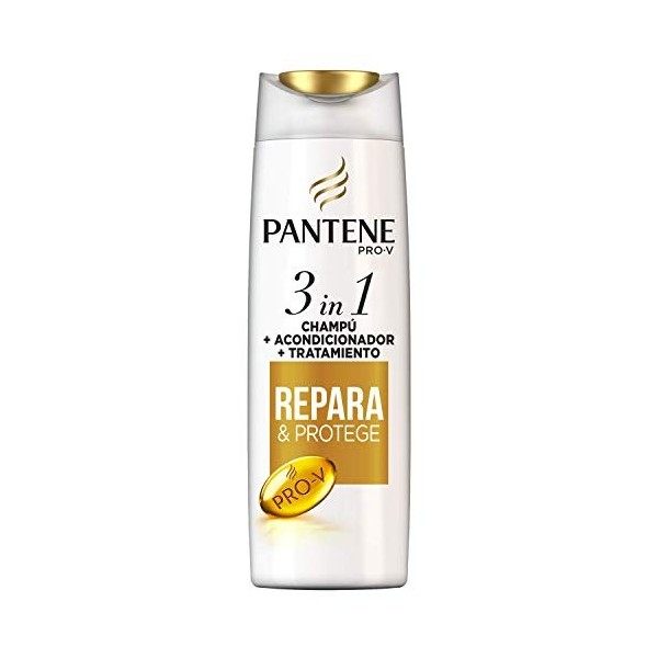 Pantene Pro-V répare & protège Shampooing, après-shampooing et traitement 3 en 1, combat instantanément les signes du dommage