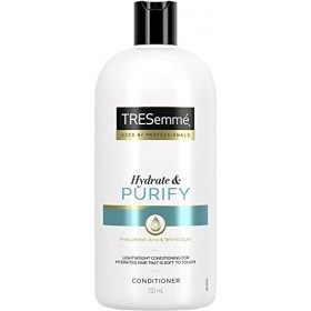 TRESemme Hydrate & Purify à lacide hyaluronique et à largile blanche pour cheveux gras 720 ml