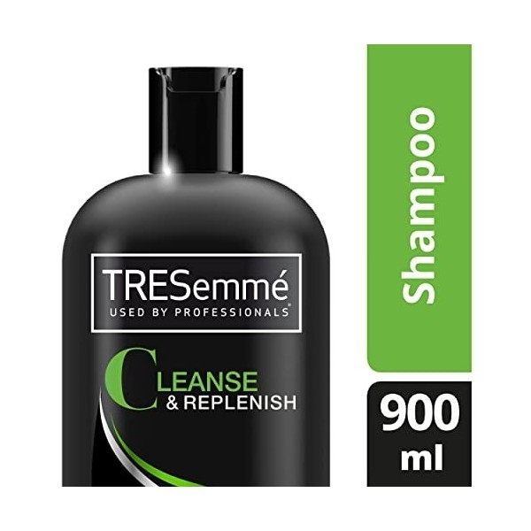 TRESemme Replenish & Cleanse Shampooing à la vitamine C pour cheveux gras, 500 ml lot de 6 
