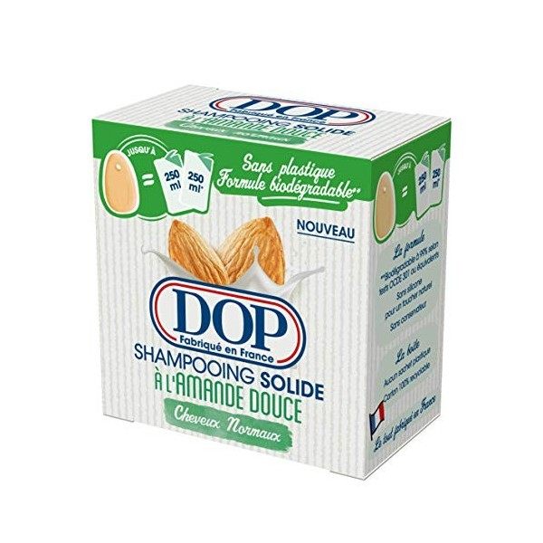 DOP - Shampooing Solide - Pour Cheveux - À lAmande Douce - 65 g