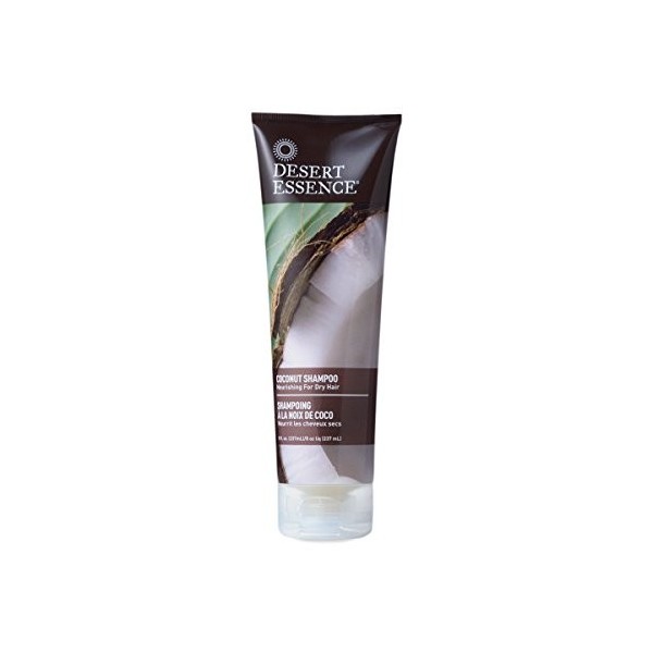 Desert Essence Coconut Shampoo, Nourishing for Dry Hair. 8 fl.oz