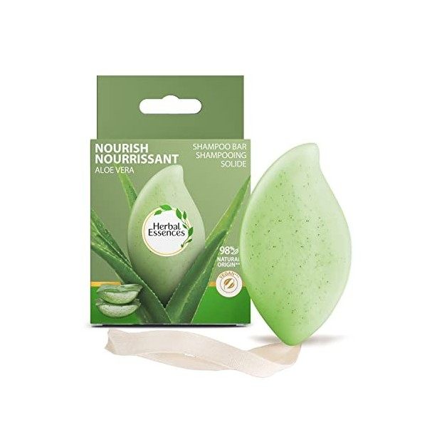 Herbal Essences Shampoing Solide Nourrissant À L’Aloe Vera, 70 g