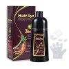 500ml Herbal Hair Dye Shampoo, Black Instant Hair Color Shampoo, 3-in-1 Hair Dye Shampoo, Instant Hair Color for Gray Hair Co