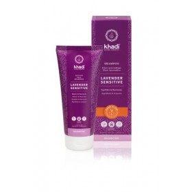 khadi LAVENDER SENSITIVE Shampooing Élixir Ayurvédique, harmonise, soulage et soigne en douceur le cuir chevelu et les cheveu