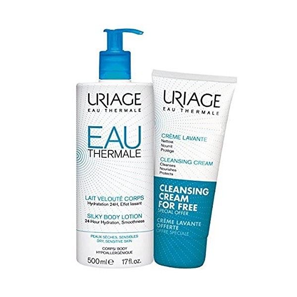 Uriage Crème Lavante 500 ml + Lait 200 ml Pr - 700 ml