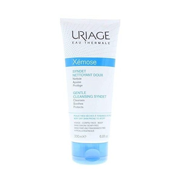 Uriage - Syndet Nettoyant Doux Peaux Tres Seches A Tendance Atopique 200ml Xemose Uriage