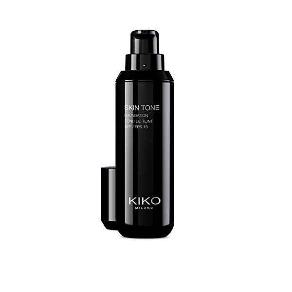 KIKO Milano Skin Tone Foundation 06 | Fond De Teint Fluide Enlumineur, Spf 15 Fond de Teint