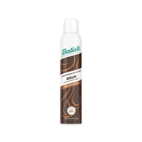 Batiste Shampoing Sec Touche de Couleur Bruns 200 ml