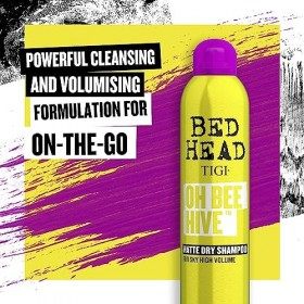 BED HEAD by TIGI Oh Bee Hive Shampooing sec pour Volume et Finition Matte 238 ml