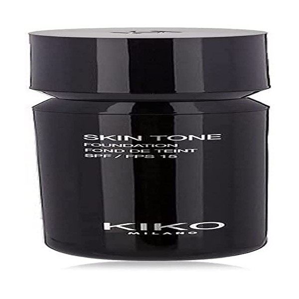 KIKO Milano Skin Tone Foundation 06 | Fond De Teint Fluide Enlumineur, Spf 15 Fond de Teint