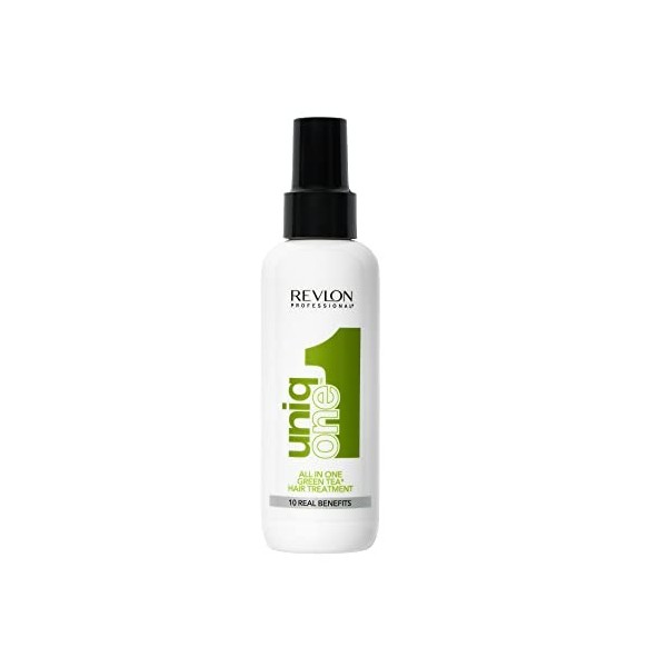 Revlon Professional UniqOne, Masque en Spray Sans Rinçage 150 ml , Soin Cheveux Nourrissant et Réparateur, Formule Vegan, To