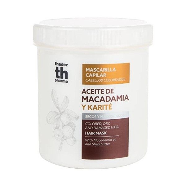 Thader Th Pharma Macadamia/Beurre de Karité Masque Capillaire 700 ml