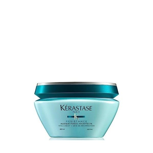 Kérastase, Résistance, Masque Fortifiant & Réparateur, Pour Cheveux Abîmés, Masque Force Architecte, 200 ml