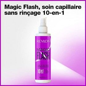 REVLON Magic Flash, soin capillaire sans rinçage 10-en-1, 200ml, après shampoing à appliquer sur cheveux humides ou secs, app