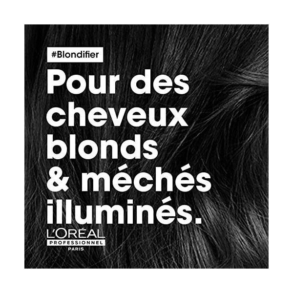 LOréal Professionnel, Masque Nutritif & Illuminateur, Cheveux Blonds ou Méchés en Manque dEclat, Restaure, Nourrit & Réhaus