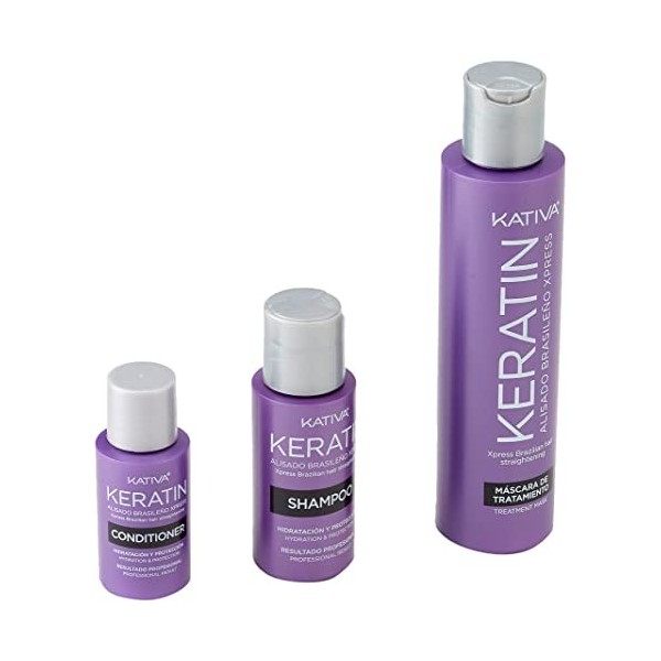 KATIVA Keratin lisse brésilien Express Kit 150 ml unique, standard