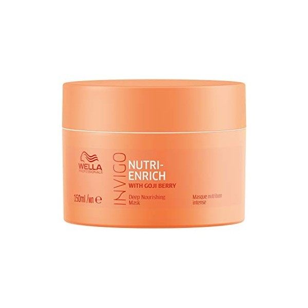 Wella Professionals - Invigo Nutri-Enrich Masque cheveux nourrissant pour cheveux secs ou fragilisés - 150ml