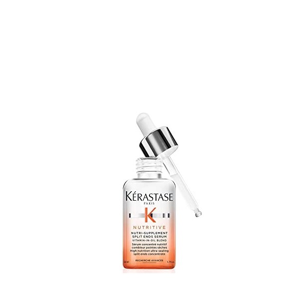 Kérastase, Nutritive, Sérum Concentré Nourrissant Combleur de Pointes Sèches, Pour Cheveux Secs, 50 ml