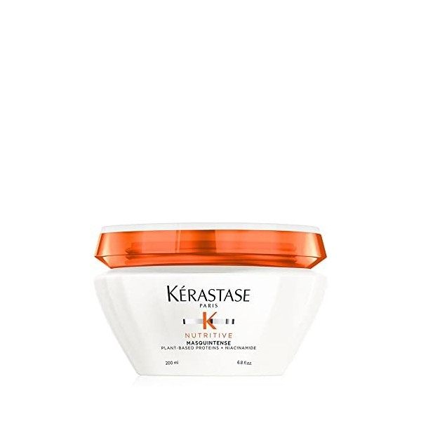 Kérastase, Nutritive, Masque Nourrissant, Pour Cheveux Très Secs Fins à Moyens, Masquintense, 200 ml