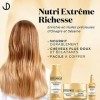 Dessange - Routine Soin des cheveux Nutri-Extrême Richesse - Enrichie en Huile Précieuse dOnagre et de Sésame - Pour Cheveux