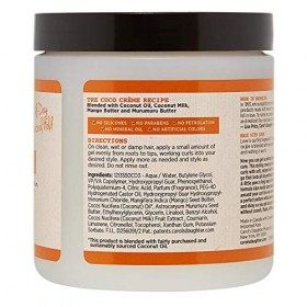 Carols Daughter Coco Crème, Gel Crème Définisseurs de Boucles, pour cheveux très secs de bouclés à crépus, 16.0 oz / 452 g
