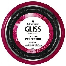 Schwarzkopf Gliss - Masque Réparation & Protection couleur 2 en 1 - Pré-Shampooing et Masque - Soin Cheveux - Cheveux colorés