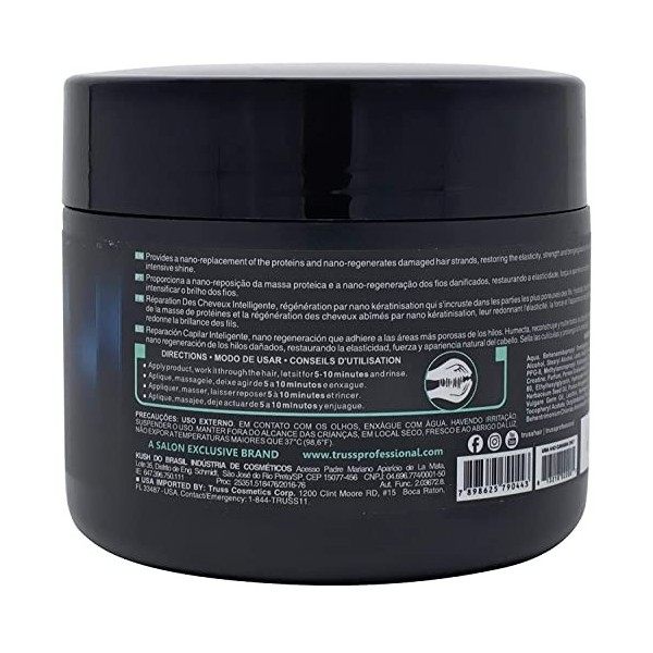 Truss Net Masque Réparation Capillaire Intelligente Réparation Intensive/Hydratation/Nutrition 550 g / 19,4 oz