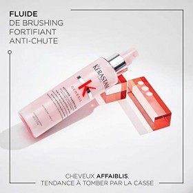 Kérastase, Genesis, Fluide de Brushing Anti-Chute Sans Rinçage, Spray Thermo-Protecteur Fortifiant, Pour Cheveux Fragiles, Dé