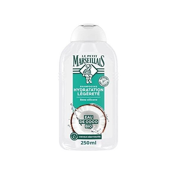 Le Petit Marseillais Shampooing Hydratation Infusion Calendula Et Eau De Coco