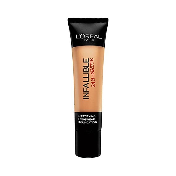 LOréal Infallible 24H Matte Foundation, 30 Honey, 35 ml