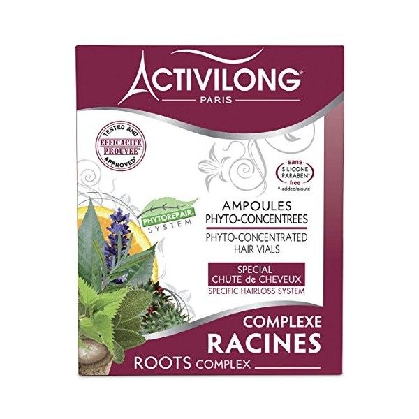 Activilong Complexe Racines Ampoules Phyto-Concentrées