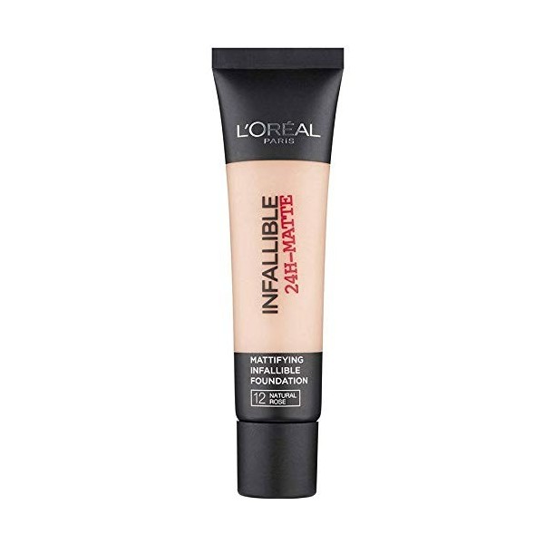 LOréal Paris Infaillible 24H Fond de Teint Matifiant 20 Sable 35 ml