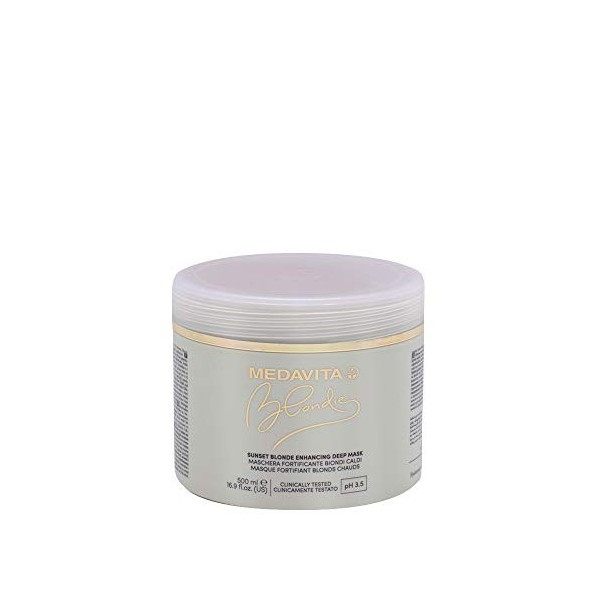 Medavita Blondie Sunset Masque Éclaircissant Pour Blondes Chaudes 500ml