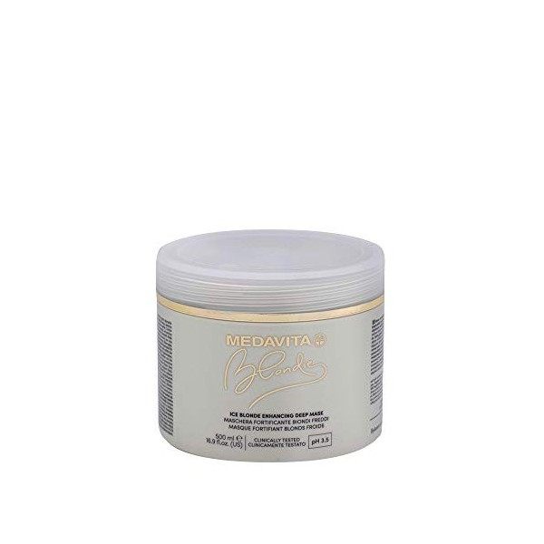 Medavita Blondie Ice Masque Illuminateur Pour Blond Froid 500ml